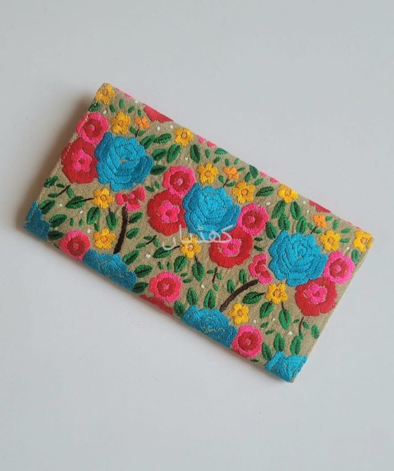 golden-beige-wallet-with-hand-embroidery-limited-edition-compact-wallet-rohi-khaddian-Pakistan