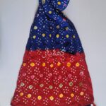 multicolored-hand-knotted-chunri-dupatta-pure-lawn-Khaddian-Pakistan
