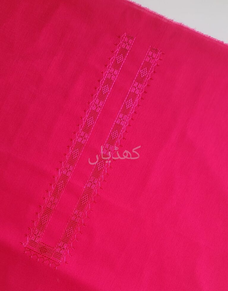 shocking-pink-kurta-fabric-hand-embroidered-tarkashi-ks00009