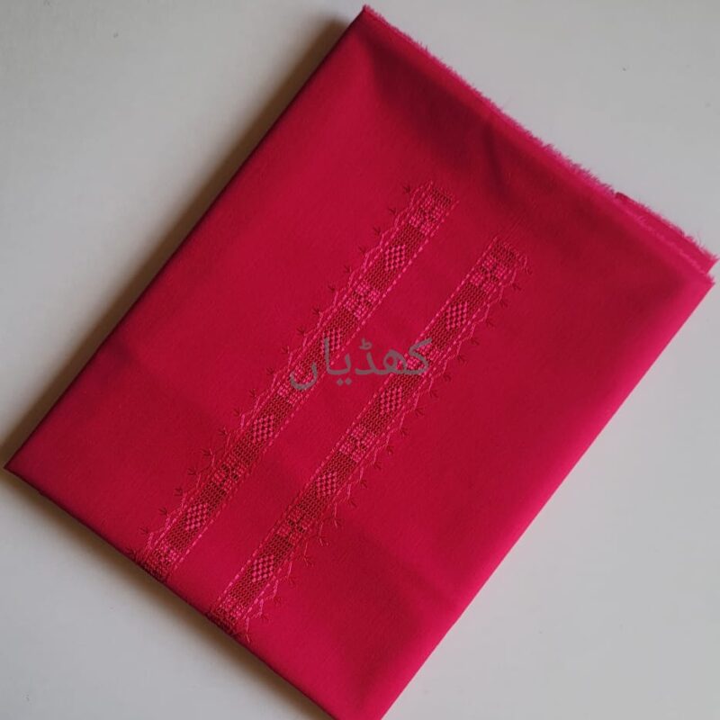 shocking-pink-kurta-fabric-hand-embroidered-tarkashi-rohi-khaddian