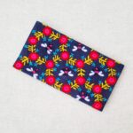Midnight Garden Hand Embroidered Wallet for Women | Elegant Handmade Wallet from Pakistan