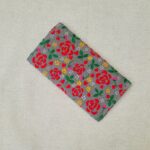 Scarlet Petals Handcrafted Embroidered Wallet for Women | Elegant Handmade Wallet in Pakistan