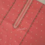 Coral Hand Embroidered Cotton 2 Piece Unstitched Suit for Winter Pakistan Rohi Ki Khaddian